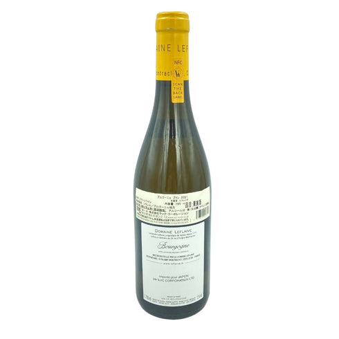 ドメーヌ ルフレーヴ ブルゴーニュブラン 2021 750ml 13% DOMAINE LEFLAIVE Bourgogne Blanc 【D3】