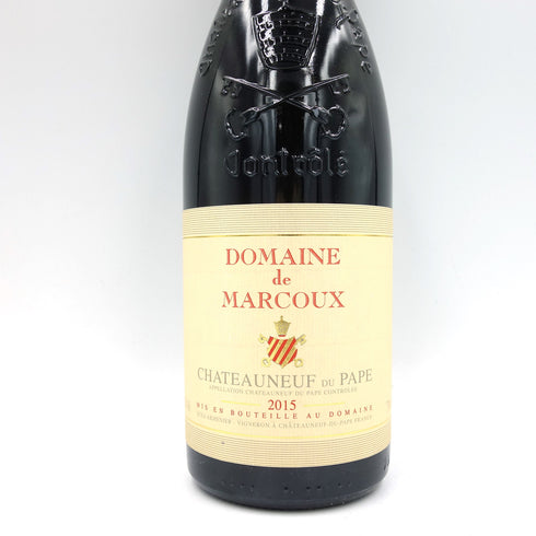 ドメーヌ ド マルクー シャトーヌフ デュ パプ ルージュ 750ml 2015 Domaine de Marcoux【M1】【中古】