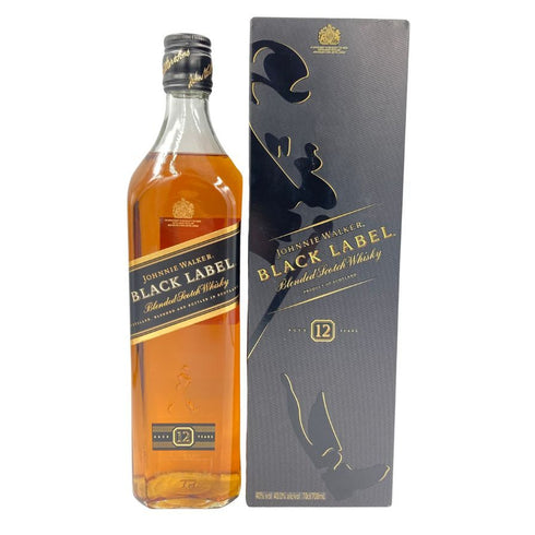 ジョニーウォーカー ブラックラベル 12年 黒キャップ 700ml 40% Johnnie Walker BLACK LABEL 【X1】