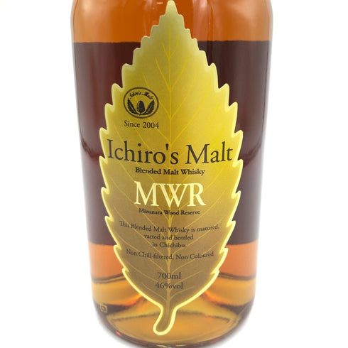 東京都限定◆イチローズモルト MWR ミズナラウッドリザーブ 700ml 46% Ichiro's Molt【F2】