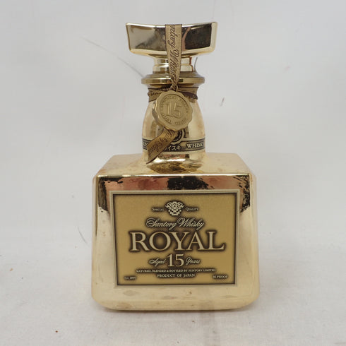 【東京都限定】サントリー ローヤル プレミアム ゴールドボトル 陶器 43% 700ml 1446g SUNTORY ROYAL【AA】