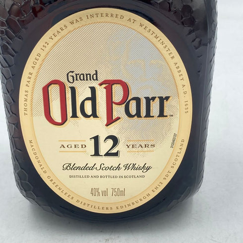 グランド オールドパー 12年 750ml 40% Grand Old Parr【X1】