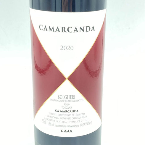 カマルカンダ カ マルカンダ ガヤ 2020 750ml CAMARCANDA GAJA CA'MARCANDA【Y1】
