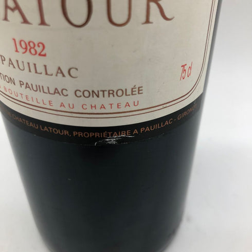 レ フォールド ラトゥール 1982 750ml 12% LES FORTS DE LATOUR【S4】
