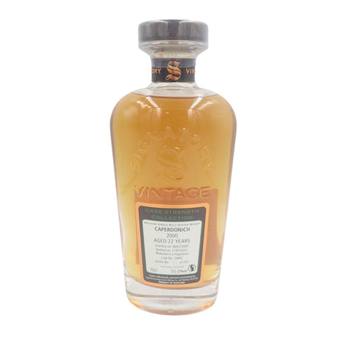 キャパドニック 22年 2000-2022 ホグスヘッド シグナトリー ヴィンテージ 700ml 55.0% CAPERDONICH Hogshead SIGNATORY VINTAGE【W】