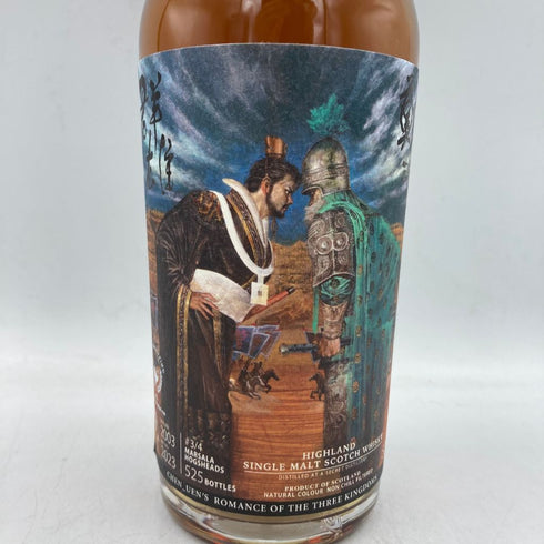 シークレットハイランド ピーテッド ベンネヴィス 19年 2003-2023 官渡之 鄭問三国志 53.7% 700ml BEN NEVIS【C4】