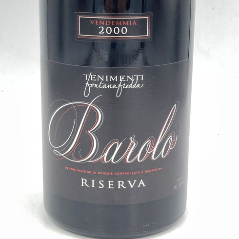 フォンタナフレッダ バローロ リゼルヴァ 2000 750ml 13.5% FONTANAFREDDA Barolo Riserva【L2】