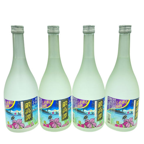 しそ焼酎 たんたかたん 鍛高譚 焼酎甲類乙類混和 720ml 20% 4本セット【7F】