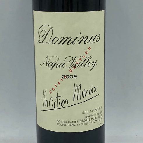 ドミナス エステート ナパヴァレー 2009 750ml 14.5% DOMINUS ESTATE【X1】