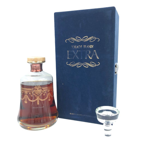 十勝 ブランデー エクストラ ボヘミアングラス入り 720ml Tokachi BRANDY EXTRA【G】