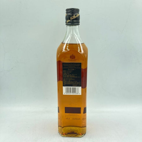 ジョニーウォーカー ブラックラベル 12年 黒キャップ 700ml 40% Johnnie Walker BLACK LABEL 【X1】