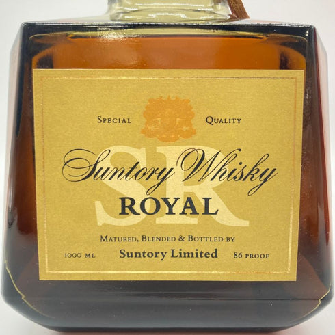 東京都限定◆サントリー ローヤル SR 向獅子マーク 1000ml 43% SUNTORY ROYAL 【U】