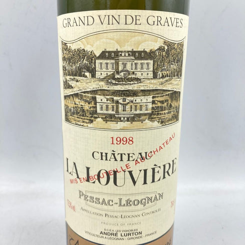 シャトー ラ ルーヴィエール ブラン 1998 750ml 14% Chateau La Louviere 【N1】