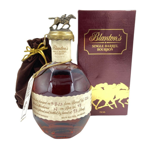 ブラントン シングルバレル 2022年 バーボン 750ml 46.5% Blanton's SINGLE BARREL BOURBON 【Q4】