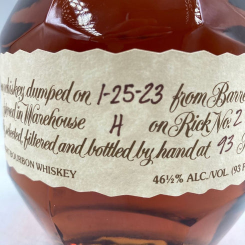 ブラントン シングルバレル 2023 750ml 46.5% Blanton's SINGLE BARREL 【AL】