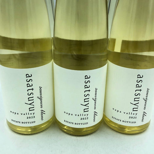 【セット】ケンゾーエステート あさつゆ 2022 5本 2021 1本 375ml 14.2% KENZO ESTATE asatsuyu 6本セット【D3】