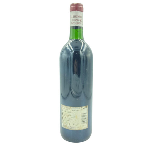 ル クレマンタン デュ シャトー パプ クレマン 1995 750ml 13% LE CLEMETIN DU CHATEAU PAPE CLEMENT【A3】