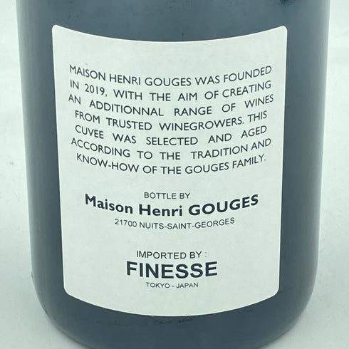 メゾン アンリ グージュ ニュイ サン ジョルジュ レ ヴォークラン 2021 750ml 13.5% MAISON HENRI GOUGES Nuits St. Georges 1er Cru Les Vaucrains【P】