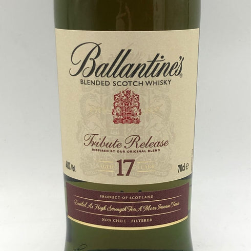 バランタイン 17年 トリビュートリリース 700ml 48% Ballantine's【P4】