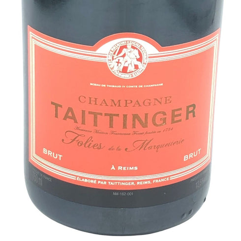 テタンジェ レ フォリ ド ラ マルケットリー 750ml TAITTINGER LES FOLIES DE LA MARQUETTERIE【K】