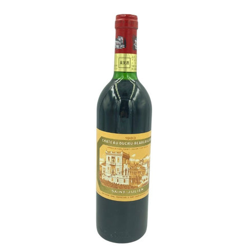 シャトー デュクリュ ボーカイユ 1983 750ml 14% CHATEAU DUCRU BEAUCAILLOU 【U4】