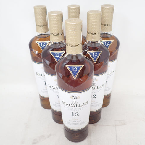 【セット】マッカラン 12年 ダブルカスク 700ml 40% The MACALLAN 6本セット 同梱不可【MTM2】
