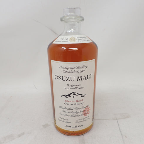 【東京都限定】尾鈴山蒸留所 オスズモルト チェスナットバレル 700ml 59% OSUZU MALT Chestnut Barrel【B1】