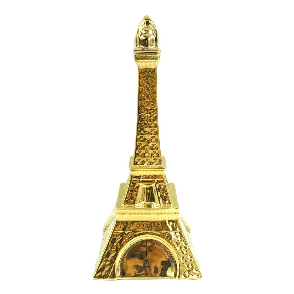 DE LUZE ドリューズ エッフェル塔 金 ゴールド DE LUZE Grand Cognac Eiffel Tower Gold 22K Pottery 40% 700ml