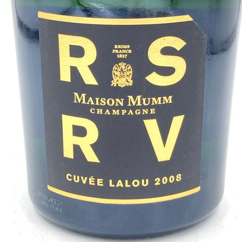 メゾン・マム RSRV キュヴェ・ラルー 2008 750ml 12.5% MAIASON MUMM【D4】
