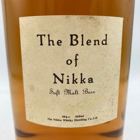 東京都限定◆ニッカ ザ ブレンド オブ ニッカ モルトベース 660ml 45% NIKKA The Blend of Nikka Maltbase Whisky 【O2】