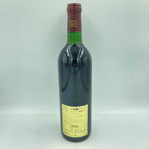シャトー マルゴー 1983 750ml CHATEAU MARGAUX【C2】