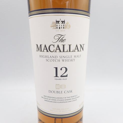 マッカラン 12年 ダブルカスク 700ml 40% The MACALLAN【S】