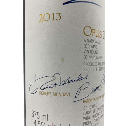 オーパスワン 2013 ハーフボトル 375ml 14.5% OPUS ONE【N2】