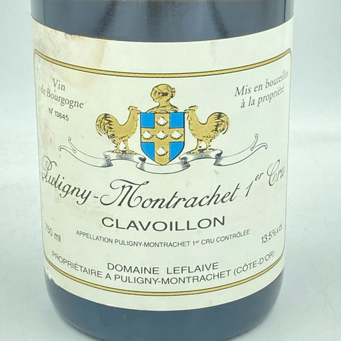 ドメーヌ ルフレーヴ ピュリニー モンラッシェ プルミエクリュ クラヴォワヨン 2009 750ml 13.5% DOMAINE LEFLAIVE Puligny Montrachet CLAVOILLON【K2】