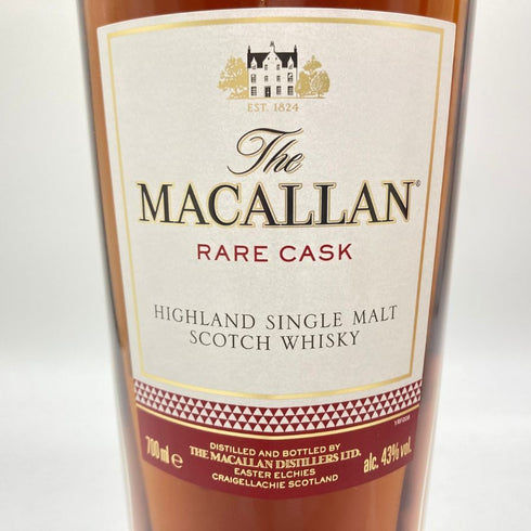 ザ マッカラン レアカスク 43% 700ml The MACALLAN RARE CASK 【D4】