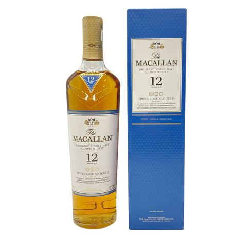 ザ マッカラン 12年 トリプルカスク 700ml 40% The MACALLAN TRIPLE CASK【H2】