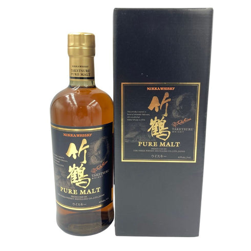 東京都限定◆ニッカ 竹鶴 ピュアモルト 黒ラベル 700ml 43% NIKKA 【M2】