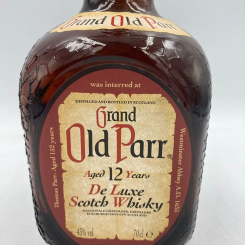グランド オールドパー 12年 デラックス 700ml 43% Grand Old Parr De Luxe 【B4】