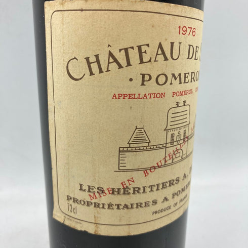 シャトー ド サル ポムロル 1976 730ml CHATEAU DE SALES POMEROL 【M】