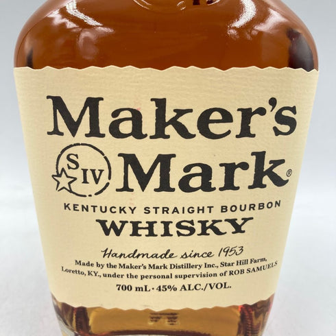 メーカーズマーク レッドトップ 700ml 45% MakersMark 2本セット 【AL】