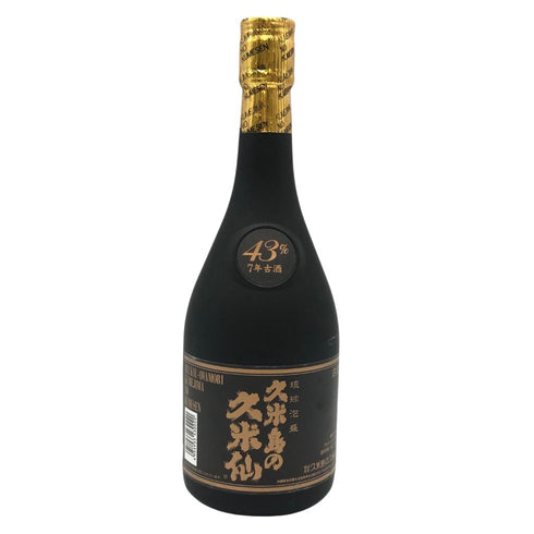 琉球泡盛 久米島の久米仙 ブラック 7年 720ml 43%【J2】