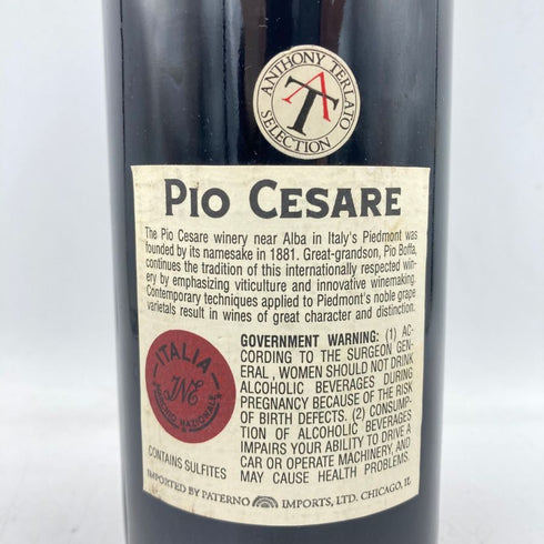 バローロ オルナート ピオチェザーレ 1990 750ml 13.5% Barolo Ornato Pio Cesare 【Al】