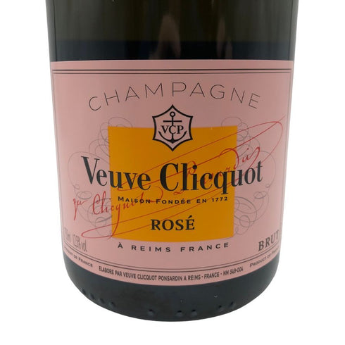 ヴーヴ クリコ ロゼ ローズラベル 750ml 12.5% Veuve Clicquot Rose Label 【F】