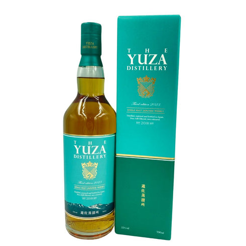 東京都限定◆遊佐蒸溜所 遊佐 シングルモルト サードエディション 2023 55% 700ml THE YUZA DISTILLERY SINGLE MALT Third edition【M4】
