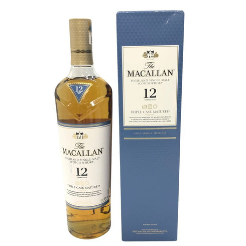 マッカラン 12年 トリプルカスク 700ml 40% The MACALLAN 【E】