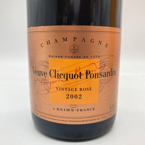 ヴーヴ クリコ ポンサルダン ヴィンテージ ロゼ 2002 750ml 12% Veuve Clicquot Ponsardin VINTAGE ROSE 【M】