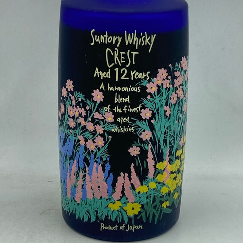 東京都限定◆サントリー クレスト 12年 秋の花ボトル 600ml 43% SUNTRY CREST【J1】