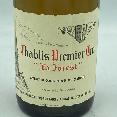 ヴァンサン ドーヴィサ シャブリ プルミエ クリュ ラ フォレ 1987 750ml 14% VINCENT DAUVISSAT Chablis Premier Cru La Forest【K2】