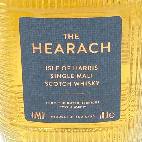 ザ ヒーラック アイル オブ ハリス シングルモルト 700ml 46% THE HEARACH ISLE OF HARRIS【L2】