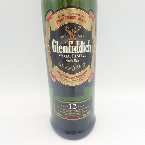 グレンフィディック 12年 ピュアモルト スペシャルリザーブシングルモルト 750ml 43% Glenfiddich SPECIAL RESERVE【BB】